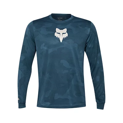 Maillot De Vélo À Manches Longues Homme Ranger TruDri™ Bleu FOX