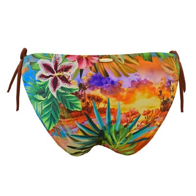 Bas de maillot de bain femme Réversible Multicolore 323A    GRAIN DE SABLE