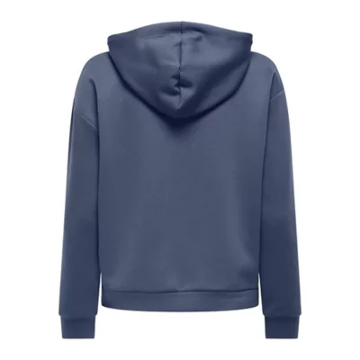 Sweat Capuche Zip Intégrale Sweat à Capuche Blonde + Blonde Femme - Taille 12 Bleu, Fermeture éclair Complète Blouson Harley Davidson