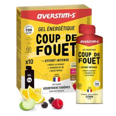 Overstim S Gel Energetique Coup De Fouet Assortiment