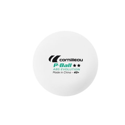 Sanwei ABS Pro 3 étoiles – 6 Balles De Tennis De Table Blanches, ITTF Approuvées, 40+