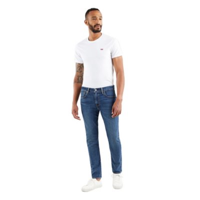 Pantalon Stretch en Jogging Homme Pantalon taille élastique Casual Style de  Sport bas de jambes élastique Coupe Droit Bleu marine - Cdiscount Sport