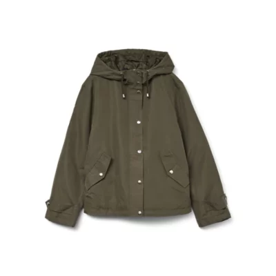 Veste Avec Capuche évasée GUARDAROBA / ITALY - Taille M, Couleur Ficelle/doré/turquoise - Occasion Très Bon état