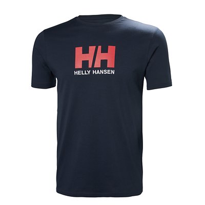 T-shirt Homme Helly Hansen, Manches Courtes, Graphique, Bleu, Taille L (très Bon état)