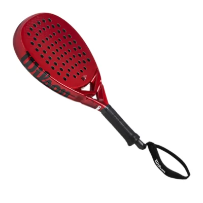 Raquette De Padel Adulte Bela Team V2 Padel 2 Rouge et noir WILSON ...