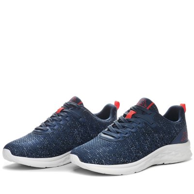Kappa Sneakers Basse Unisex – Modello Rostie Logo, Scarpe Sportive In Sintetico Con Suola EVA, Blu, Ideali Per Tutte Le Stagioni