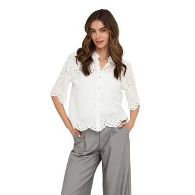 Chemise à manches courtes. Collection Business, tissu infroissable