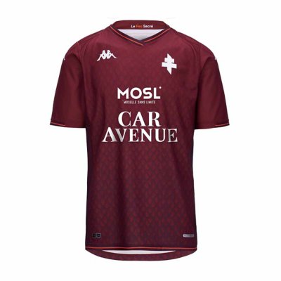Kappa Abou Pro 8 FC Metz Maillot Football Mixte - Collection Officielle 24/25