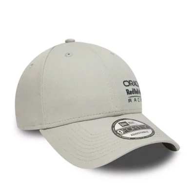 Casquette New Era round logo grise et noire