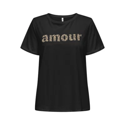 T-shirt Court Femme Lularoe Noir Et Blanc - Motif Géométrique - Taille S