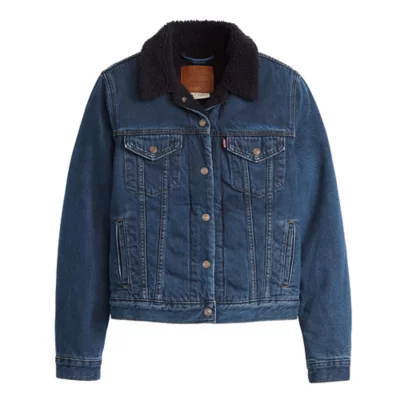 Veste En Jean Femme Trucker Original Sherpa LEVIS INTERSPORT