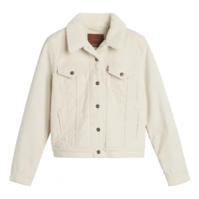 Sherpa Blouson Femme Original Veste Femme Trucker Original Sherpa LEVIS
