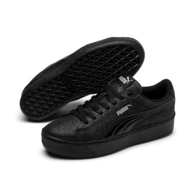 puma vikky platform noir paillette