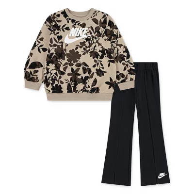 Ensemble Bébé Floral Camo Beige et noir NIKE INTERSPORT