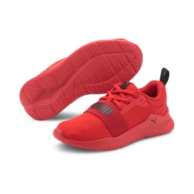 Puma on sale enfant rouge