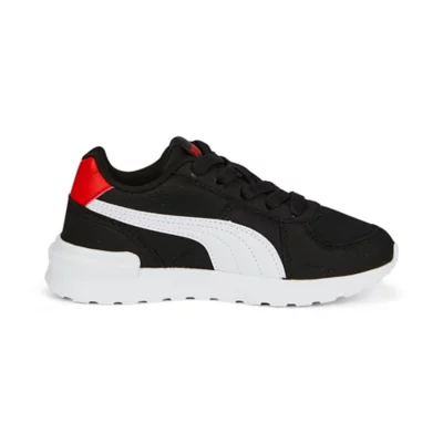 Sneakers Enfant Graviton Ac Ps Noir, blanc et rouge PUMA | INTERSPORT