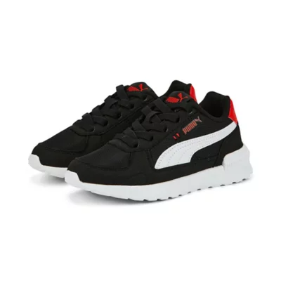 Sneakers Enfant Graviton Ac Ps Noir, blanc et rouge PUMA | INTERSPORT