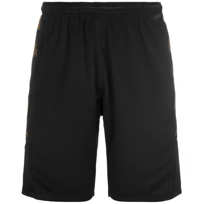 Short De Sport Kappa (homme, Taille M, Noir, Microfibre, Ajustable) – Très Bon état