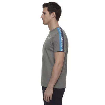T-shirt Kappa Homme 2XL Bleu – Manches Courtes, Col Rond, Graphique