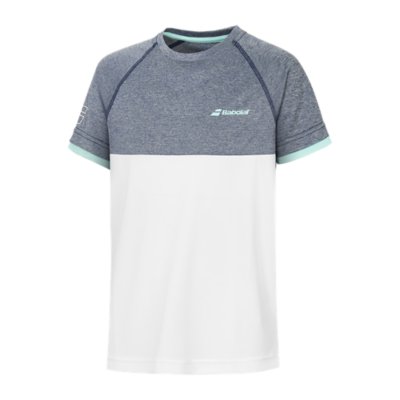 Tee-shirt de tennis garçon Leo FFT FFT