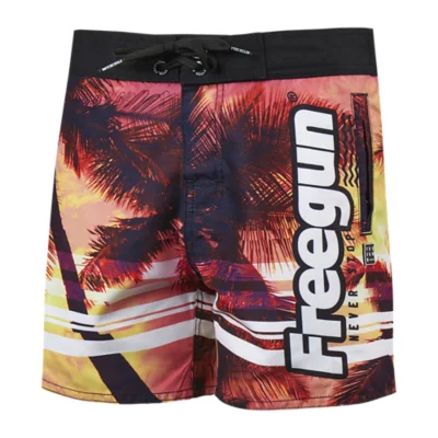 Short De Bain Garçon Palmiers FREEGUN INTERSPORT