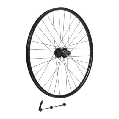 ROUE VTT ARRIÈRE 26 DOUBLE PAROI FREINAGE V-BRAKE A ROUE LIBRE ET ECROU  pour les clubs et collectivités