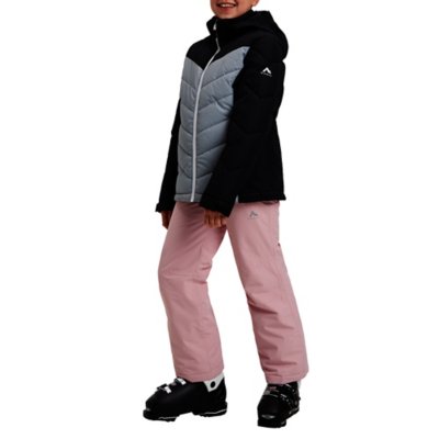 Blouson de Ski Enfant Garçon Fille 3 en 1 Amovible 2 pièces