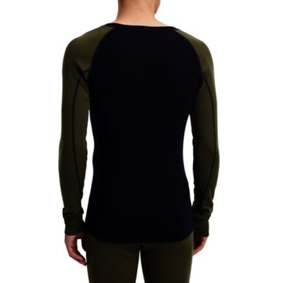 Lot De 3 Hauts Thermiques Manches Longues Pour Homme - Col Haut - Matière Polyester/coton - Taille M à 3XL