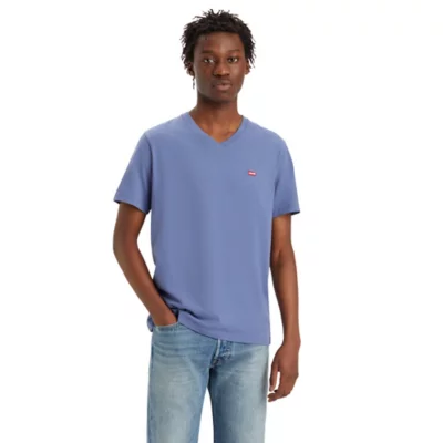 Tee-shirt à manches courtes homme Original Hm Vneck 0035 Coastal Fjor LEVIS