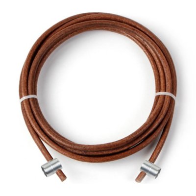 Corde À Sauter Magnetic Leather Rope MARRON ENERGETICS