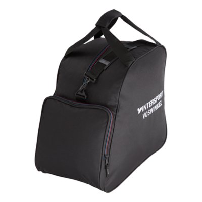 Sac En Cuir Sac Combiné BruBaker Saint-Moritz - Housse à Ski 170/190cm + Sac à Chaussures, Noir Et Doré, Neuf Sac De Luxe