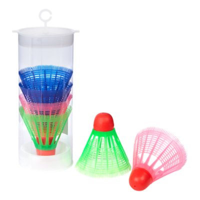 Lot de 12 volants de badminton en plastique multicolore haute vitesse pour  entraînement sportif [288] - Cdiscount Sport