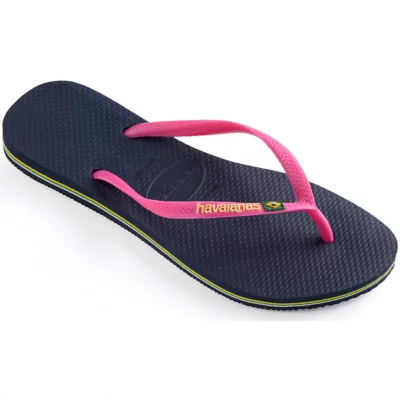 Havaianas Brasil Tong Havaianas Fille Tongs Femme Slim Brasil