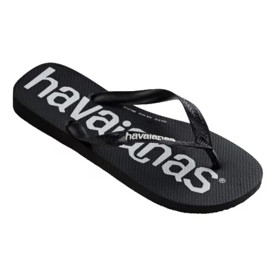 Shop Havaianas Top Logomania Thongs In Brilliant Blue - Fast Shipping
