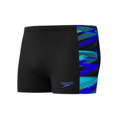 Speedo Slip de bain boxer HyperBoom Panel - UK 30 Black / Cobalt Pop