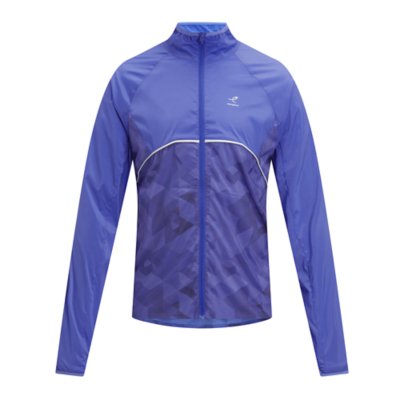 VESTE COUPE VENT DE RUNNING HOMME KALENJI RUN WIND BLEU pour les