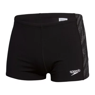 Speedo HyperBoom Logo Aquashort Garçon - Maillot De Bain Résistant Au Chlore