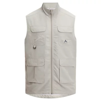 Gilet fonctionnel matelassé HYPRAR, imperméable, sans manches, olive