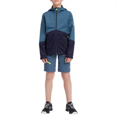 Mc Kinley Bennet III Veste Garçon - Veste Softshell Isolante Et Légère Avec Capuche, Stretch Mécanique