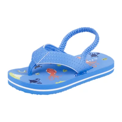 Tongs Bleus Pour Bébé – Taille 4 – Neufs Sans Emballage – Idéal Pour L'été à La Plage Ou à La Maison