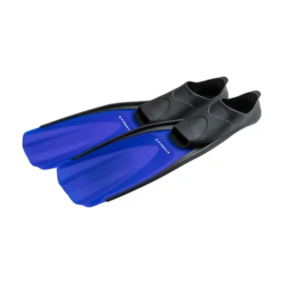 Palmes Enfant Tribord – Turquoise, Silicone, Taille Jeune, Occasion Bon État