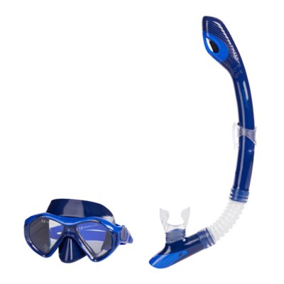 Kit Masque de Plongée Snorkling Adulte Tuba Sac de Transport NOIR et ROUGE  - Piscines (11164416)