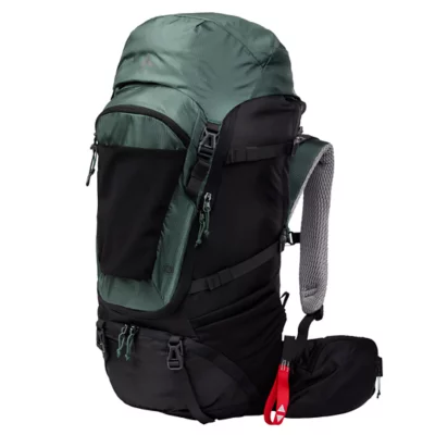 Sac à Dos Randonnée Loowoko 50L Imperméable - Vert/gris Avec Housse De Pluie