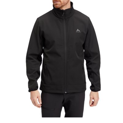 Veste Softshell Homme - Coupe-vent, Respirante, Imperméable - Pour Rando, Vélo, Quotidien