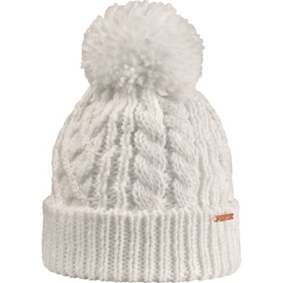 Bonnet polaire à pompon oceane gris femme - Cairn