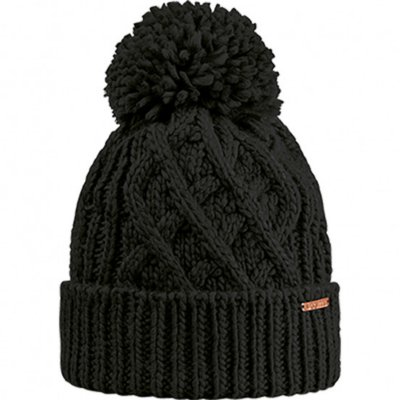 BONNET DE SKI FEMME TORSADES FUR NOIR - Decathlon