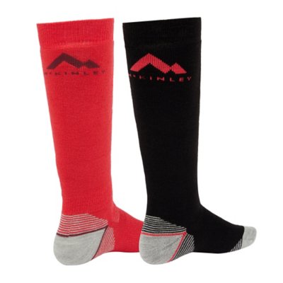 Chaussettes Ski Homme 43-47, Chaussettes de Ski Homme Chaudes en Coton Noir  Respirable Chaussettes de Ski Longues Jambes Chaussettes de Ski