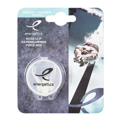 Energetics Nose Clip 2.0 Pince-nez Unisexe Adulte – Transparent, Taille Unique, Confortable Pour La Natation