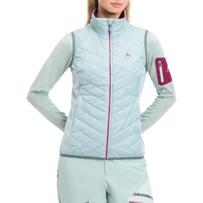 Doudoune de randonnée sans manche femme Sierre Multicolore 430576  McKINLEY