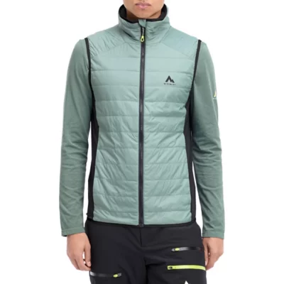 Gilet De Randonnée REI Homme 2XL - Polaire Bleue Avec Fermeture éclair Intégrale